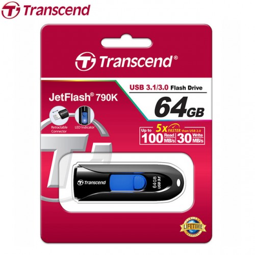 Transcend TS64GJK790K 64GB 790 USB 3.1 Pen Drive